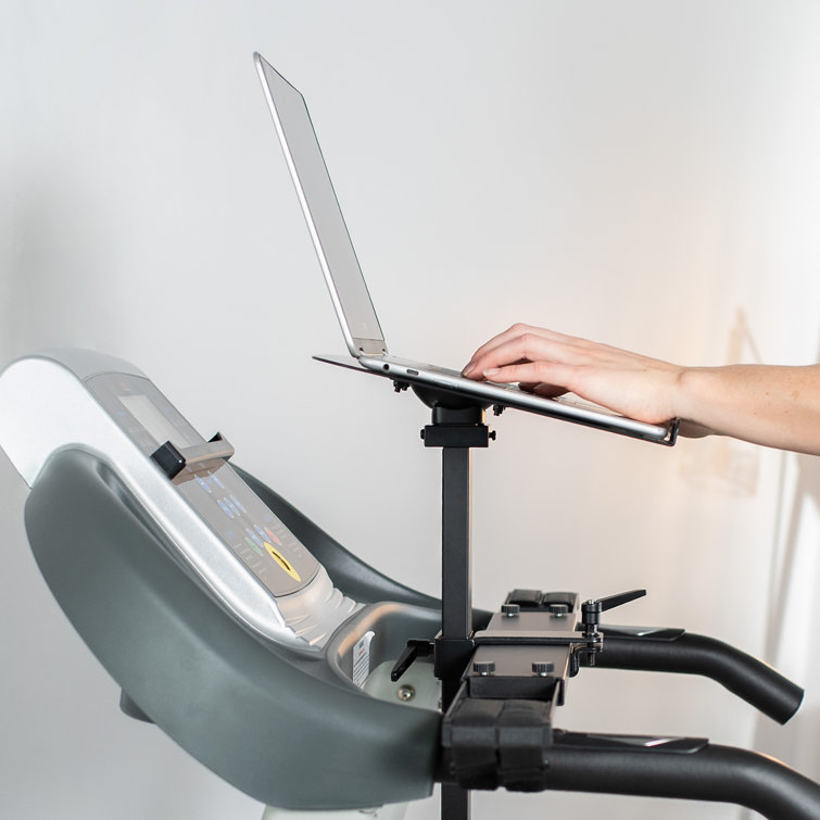 Treadmill laptop online holder